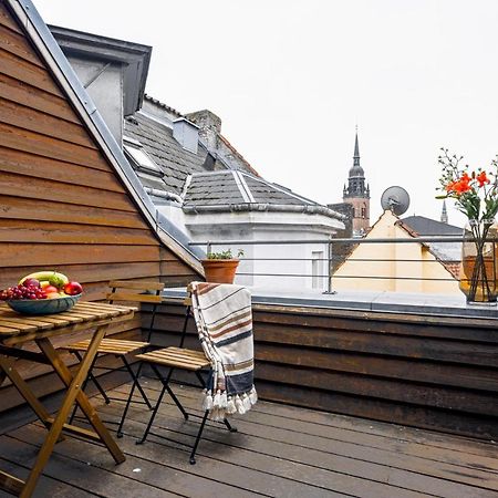 Sanders Merchant - Dreamy Three-Bedroom Apartment With Terrace Kopenhagen Bagian luar foto