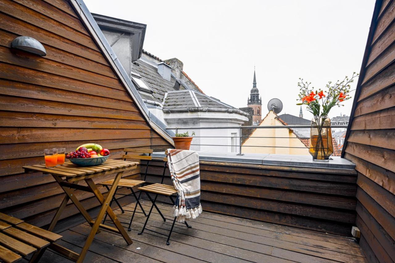 Sanders Merchant - Dreamy Three-Bedroom Apartment With Terrace Kopenhagen Bagian luar foto